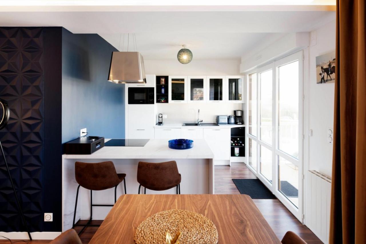 Le LUXE&votre VUE MER à Ouistreham Riva Bella Extérieur photo