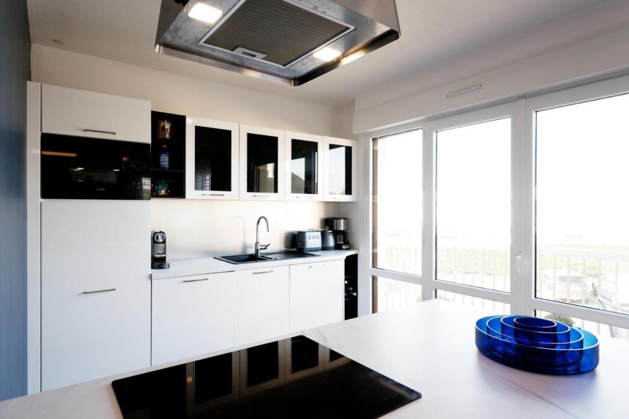 Le LUXE&votre VUE MER à Ouistreham Riva Bella Extérieur photo